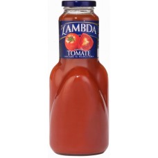 Lambda - Tomate Saft 1l Glasflasche produziert auf Gran Canaria