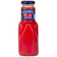 Lambda - Tomate Saft 250ml Glasflasche produziert auf Gran Canaria