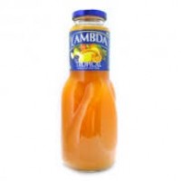 Lambda - Tropical Frutas Multisaft 1l Glasflasche produziert auf Gran Canaria