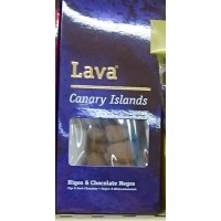 Lava - Bombon Higos & Chocolate Negro Kaktusfeigen & Dunkle Schokolade 100g Tüte produziert auf Teneriffa
