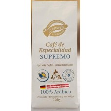 Lezzato - Cafe de Especialidad Supremo Röstkaffee ganze Bohnen 250g produziert auf Teneriffa