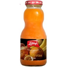Libby's - Multifrutas Mehrfruchtsaft 250ml Glasflasche produziert auf Teneriffa