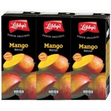 Libby's - Mango Nectar Saft 3x 200ml Tetrapack produziert auf Teneriffa