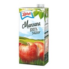 Libby's - Manzana 100% sabor Apfelsaft 1l Tetrapack produziert auf Teneriffa