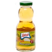 Libby's - Manzana sin azucar Apfelsaft zuckerfrei 250ml Glasflasche produziert auf Teneriffa