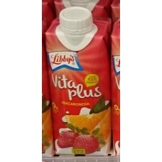 Libby's - Vita Plus Macaronesia Erdbeer-Orange-Saft 330ml Tetrapack produziert auf Teneriffa