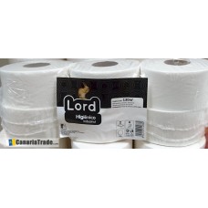 Lord - Papel Higienico Industrial 130qm Industrie-Toilettenpapier 6 Stück produziert auf Teneriffa