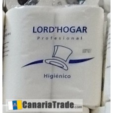 Lord'hogar - Profesional Papel Higienico Toilettenpapier Rollen 4 Stück produziert auf Teneriffa