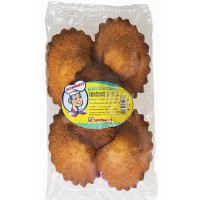 Los Compadres - Conchas Artesano Almendras Muffins mit Mandeln 5 Stück 250g produziert auf Teneriffa