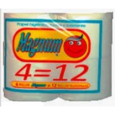 Magnum - Papel Higienico 4=12 Toilettenpapier 4 Rollen ergiebig wie 12 produziert auf Gran Canaria