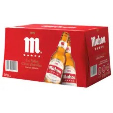 Mahou 5 Estrella Pilsen Cerveza Bier 24x 250ml Flasche produziert auf Teneriffa