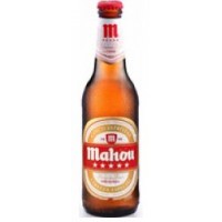 Mahou 5 Estrella Pilsen Cerveza Bier 6x 250ml Flasche produziert auf Teneriffa