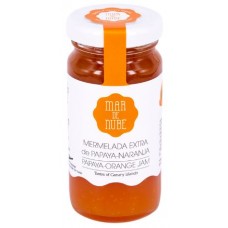 Mar de Nube - Mermelada Extra de Papaya Naranja Papaya-Orangen-Marmelade 99g produziert auf Teneriffa