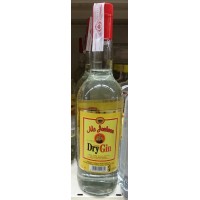 Mc Jackson Dry Gin 37,5% Vol. 1l Glasflasche produziert auf Gran Canaria