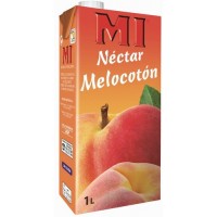 MI - Nectar Melocoton Pfirsichsaft 1l Tetrapack produziert auf Teneriffa