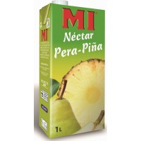MI - Nectar Pera-Pina Birne-Ananas-Saft 1l Tetrapack produziert auf Teneriffa