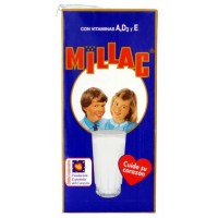 Millac - Leche Vollmilch UHT 3% Fett 500ml Tetrapack produziert auf Gran Canaria