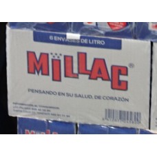 Millac - Leche Vollmilch UHT 3% Fett 6er Pack 1l Tetrapack produziert auf Gran Canaria