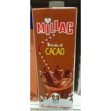 Millac - Leche Batida al Cacao Schokomilch 1l Tetrapack produziert auf Gran Canaria