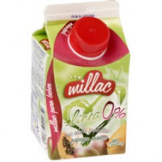 Millac - Leche Papaya-Mango linea 0% fettfreies Milchgetränk 200g Tetrapack produziert auf Gran Canaria