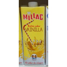 Millac - Leche Batida al Vanilla Vanillemilch 1l Tetrapack produziert auf Gran Canaria
