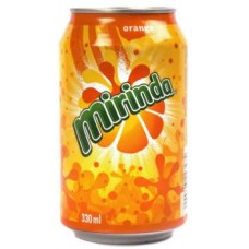 Mirinda - Orangenlimonade 330ml Dose produziert auf Gran Canaria