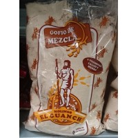 Molinos el Guanche - Gofio de Mezcla Maiz Trigo Avena y Cebada Mehl geröstet gemischt 500g Tüte produziert auf La Palma
