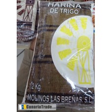 Molinos Las Brenas - Harina de Trigo Simple Weizenmehl 500g produziert auf La Palma