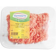 Montesano - Burger Meat Mixta Vacuno y Cerdo Hackfleisch gemischt Rind und Schwein 400g produziert auf Teneriffa (Kühlware)