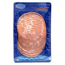 Montesano - Mortadela Ahumado kanarische Schweine-Mortadella-Wurst Scheiben 250g produziert auf Teneriffa (Kühlware)