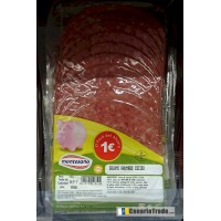 Montesano - Salami Ahumado Cocido Salami Scheiben 112g produziert auf Teneriffa (Kühlware)