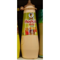 Mosa - Mostaza dulce sweet Senf süß 275g Plasteflasche produziert auf Gran Canaria