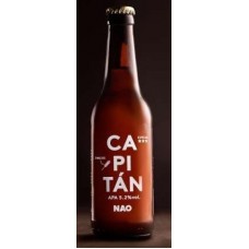 Nao Capitan Cerveza Apa Bier 5,4% Vol. 330ml Glasflasche produziert auf Lanzarote