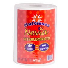 Nevia Bobina - Ultracompacto Multiusos Papel de Cocina Rollo Wischrolle groß 240 Blatt produziert auf Gran Canaria