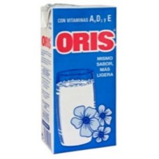 Oris - Leche Milch mismo sabor con ligera con Vitamins A,D,E 6x 1l Tetrapack produziert auf Teneriffa