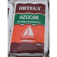 Ortega - Azúcar refinada blanquilla Zucker 1kg produziert auf Gran Canaria
