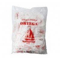 Ortega - Azúcar refinada blanquilla 7g Portionspackungen Zucker 10kg produziert auf Gran Canaria