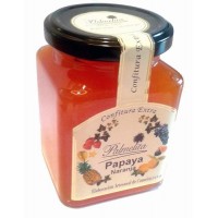 Palmelita - Papaya Naranja Confitura Extra Marmelade Papaya Orange 335g produziert auf Teneriffa