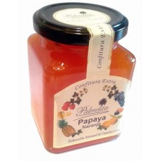 Palmelita - Papaya Naranja Confitura Extra Marmelade Papaya Orange 335g produziert auf Teneriffa