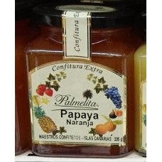 Palmelita - Papaya Naranja Diet Confitura Extra Marmelade Papaya Orange Diät 335g produziert auf Teneriffa