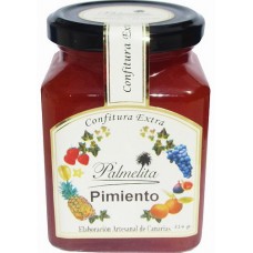 Palmelita - Pimiento Diet Confitura Extra Marmelade Paprika Diät 314g produziert auf Teneriffa