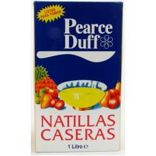 Pearce Duff - Nuestras Natillas Vainilla Vanille Pudding Soße 1l Tetrapack produziert auf Teneriffa