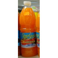 Queen Gardens - Naranja Squash Orangensaft 1l PET-Flasche produziert auf Gran Canaria