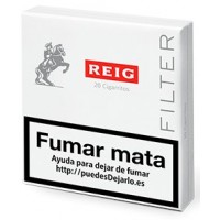 REIG - Filter 20 Cigarritos Zigaretten Schachtel produziert auf Gran Canaria