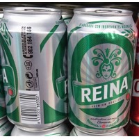 Reina - Cerveza Premium Bier 5% Vol. 330ml Dose produziert auf Teneriffa