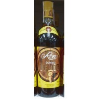 Ron del Telde - Ron Dorado Fass-Logo brauner Rum 37,5% Vol. 1l produziert auf Gran Canaria