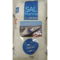 Sal de Janubio - Sal Gruesa grobes Meersalz Tüte 1kg produziert auf Lanzarote