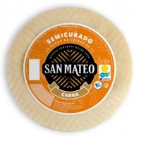 San Mateo - Queso Semicurado Cabra Ziegenkäse 1kg produziert auf Gran Canaria (Kühlware)