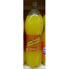 Schweppes - Naranja Original Orangenlimonade 2l PET-Flasche - produziert auf Gran Canaria