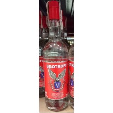 Sgotroff - Vodka Wodka 30% Vol. 1l produziert auf Gran Canaria